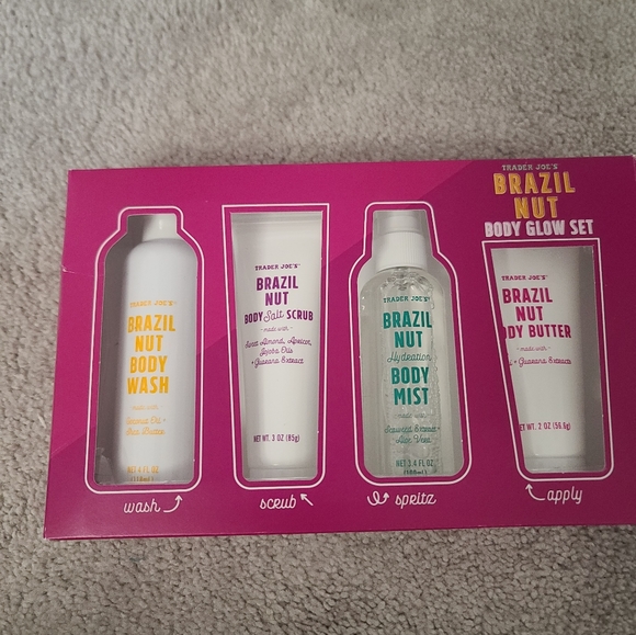 trader joes Makeup Brazil Nut Gift Set Trader Joes Poshmark